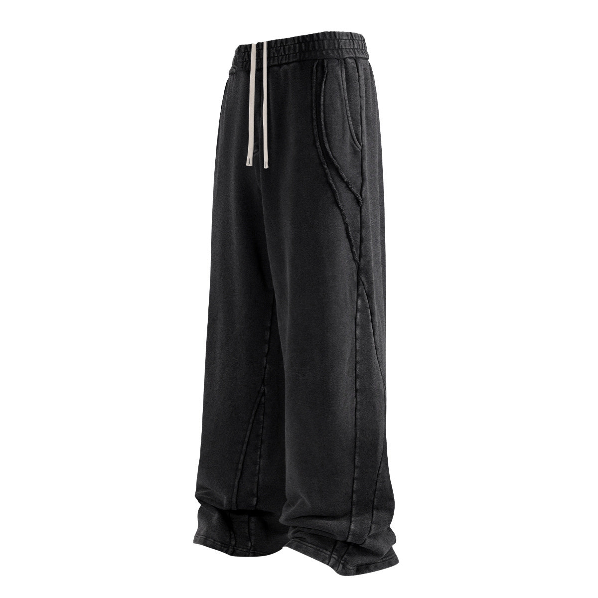 Side Detail Waisted Relaxed Fit Sweatpants