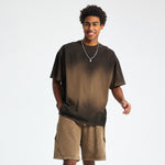 Vintage Washed Destructive T Shirt 7.5oz