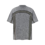 Patchwork Vintage Washed Short Sleeve Cotton Tee