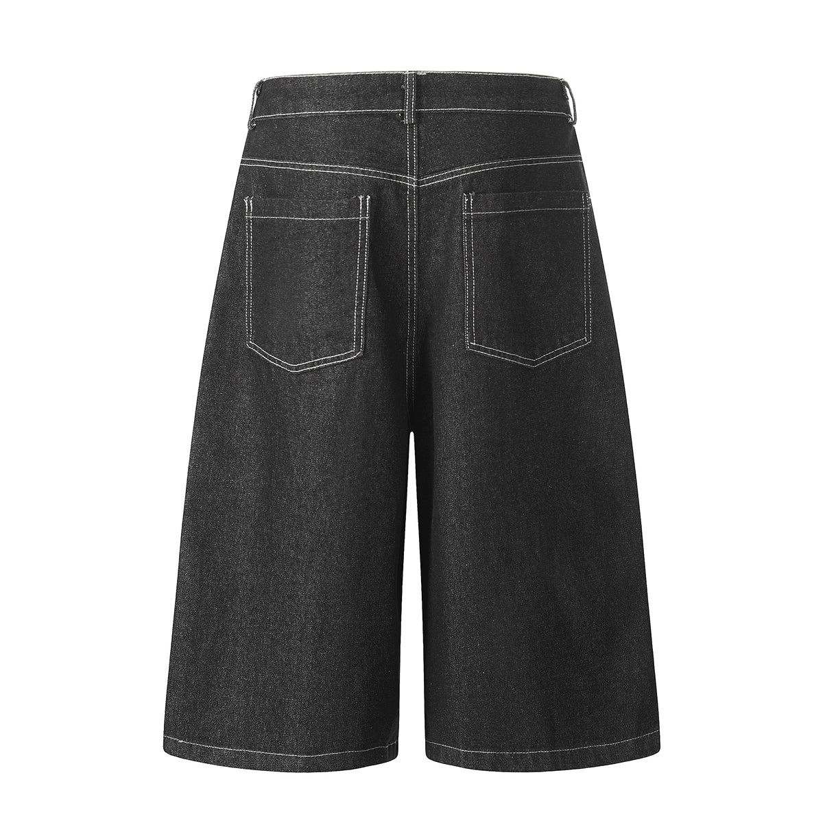 Bermudas vaqueras rasgadas con parches de camuflaje