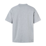 Vintage Waffle Knit Deconstructed Slim Crew Tee