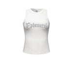 Heavyweight Faded Graphic Crop Tank-INNBLAC Fashion Apparel