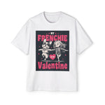 My Frenchie Is My Valentine Graphic Tee-INNBLAC Fashion Apparel