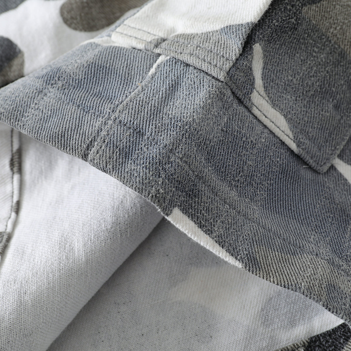 Straight Leg Camo Cargo Bermuda Shorts