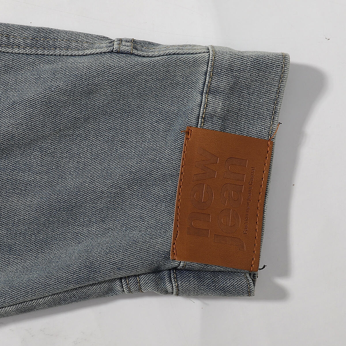 Deconstructed Denim Bomber Jacket