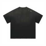 Vintage Distressed Baggy T Shirt 7.5oz
