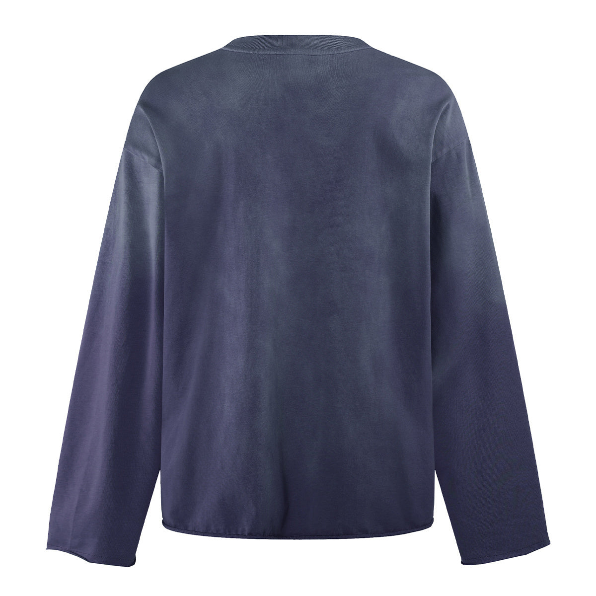 Destroyed Wash Long Sleeve Shirt