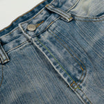 Light Wash High Waist Wide Jeans