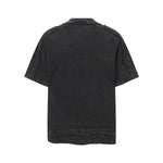 Vintage Washed Patchwork Short Sleeve Chest Pocket Tee