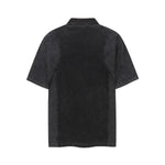 Two Tone Vintage Wash Contrast Panels Polo Shirt