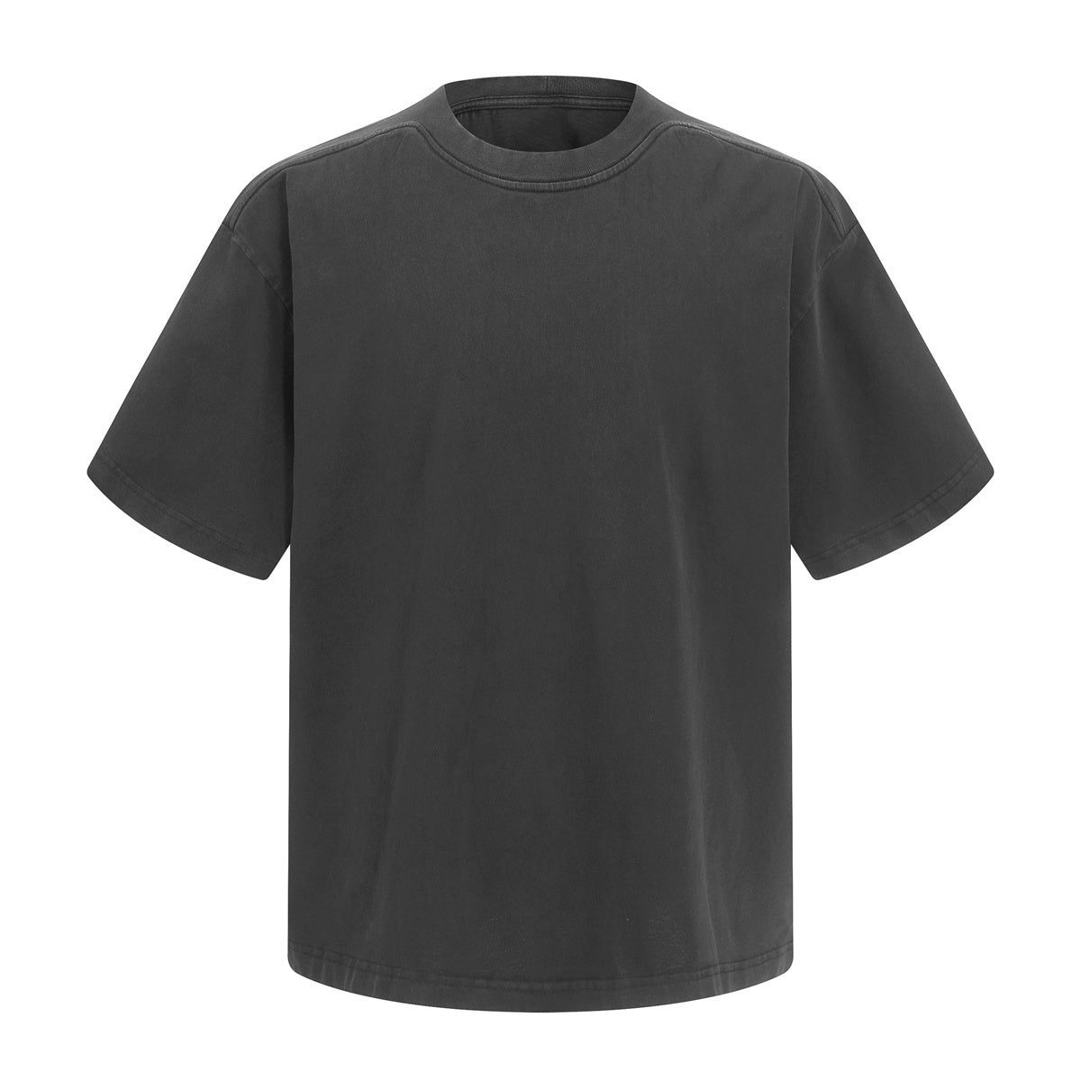 Classic Relaxed Fit Soft Cotton Crew Neck Everyday Tee