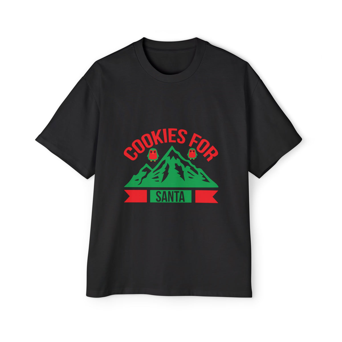 Cookies For Santa Graphic Tee-INNBLAC Fashion Apparel