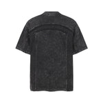 Patchwork Vintage Washed Short Sleeve Cotton Tee