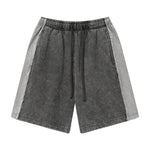 Vintage Wash Contrast Color Shorts