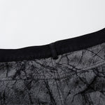 High Street RO Style Asymmetric Deconstructed Loose Wide Leg Jeans