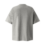 Layered Deconstructed Cropped Boxy Crew Tee
