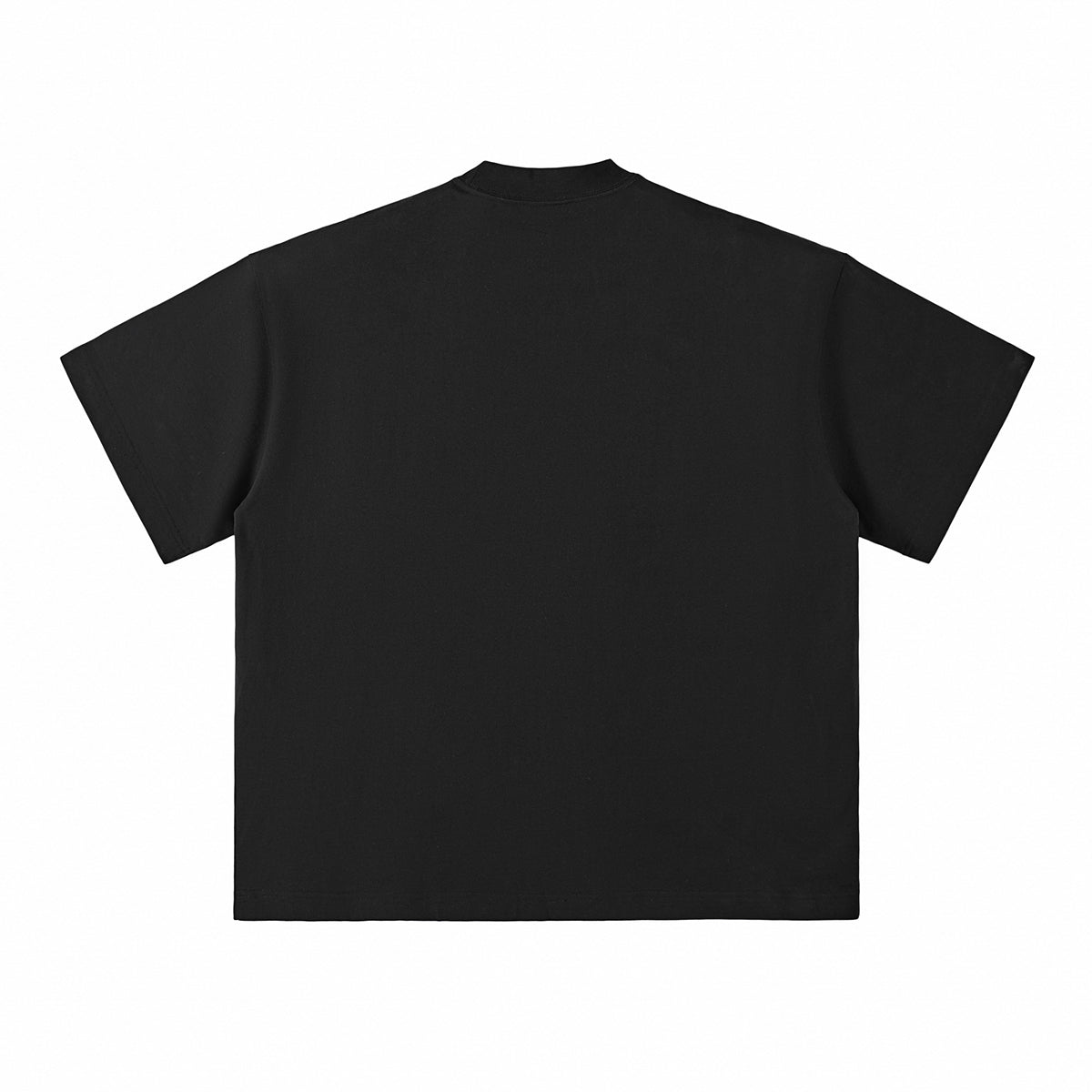 Solid Color Crew Neck Baggy Tee 6.9oz