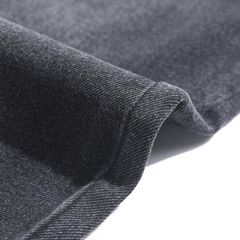 Risen Jeans Pearl-Embellished Embroidery Cut-Out Whisker Jeans