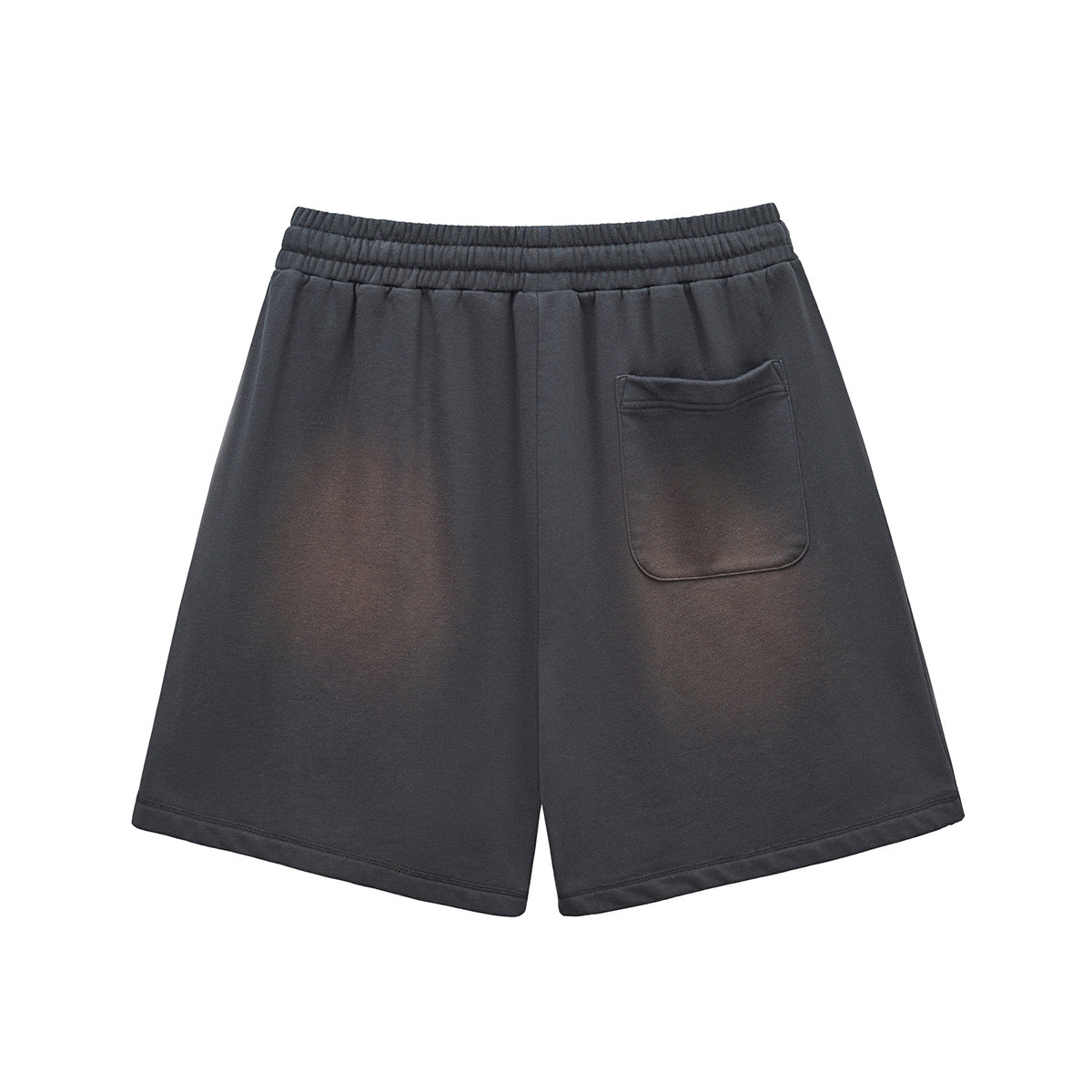 Pantalones cortos lavados con tinte en aerosol de peso pesado