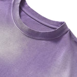 Camiseta holgada de algodón pintado de 8.4 oz