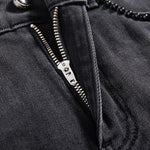 Risen Jeans Pearl-Embellished Floral-Embroidered Whisker Jeans