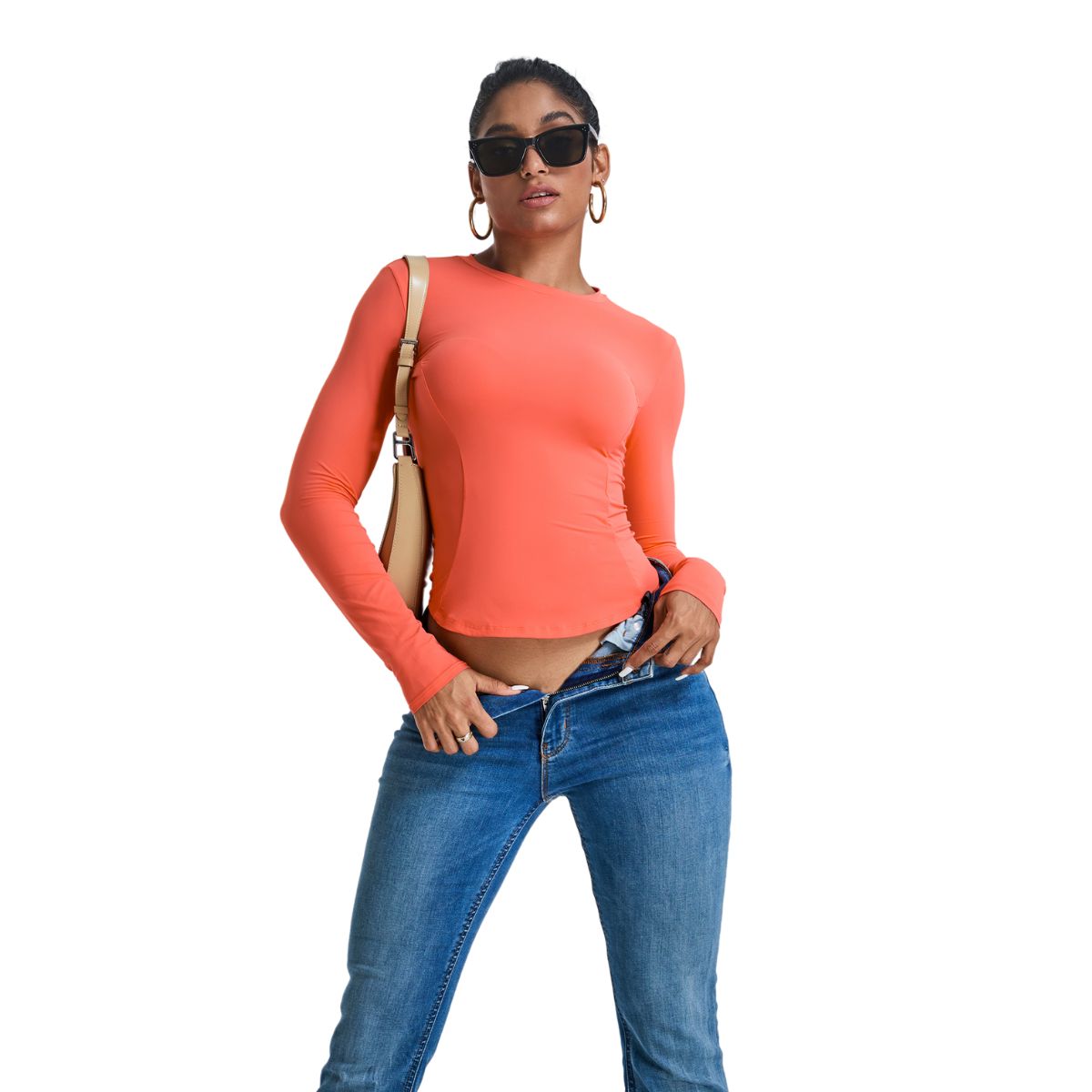 Quick-Dry Slim-Fit Long-Sleeve Tee