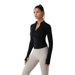 Tailored Fit Full-Zip Fleece Jacket