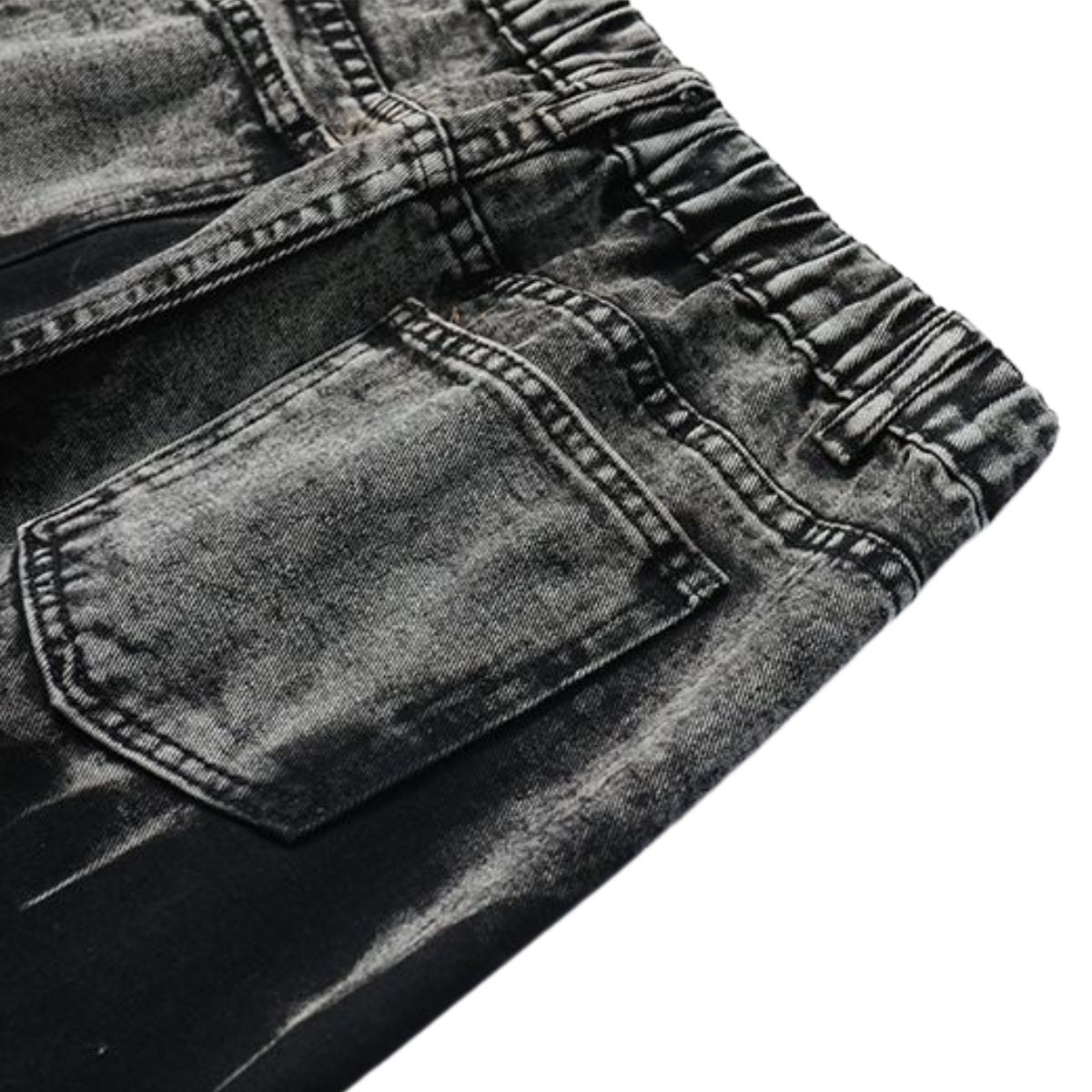 Smoke Rise Y2K Tie-Dye Straight Leg Jeans