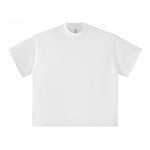 Solid Color Crew Neck Baggy Tee 6.9oz