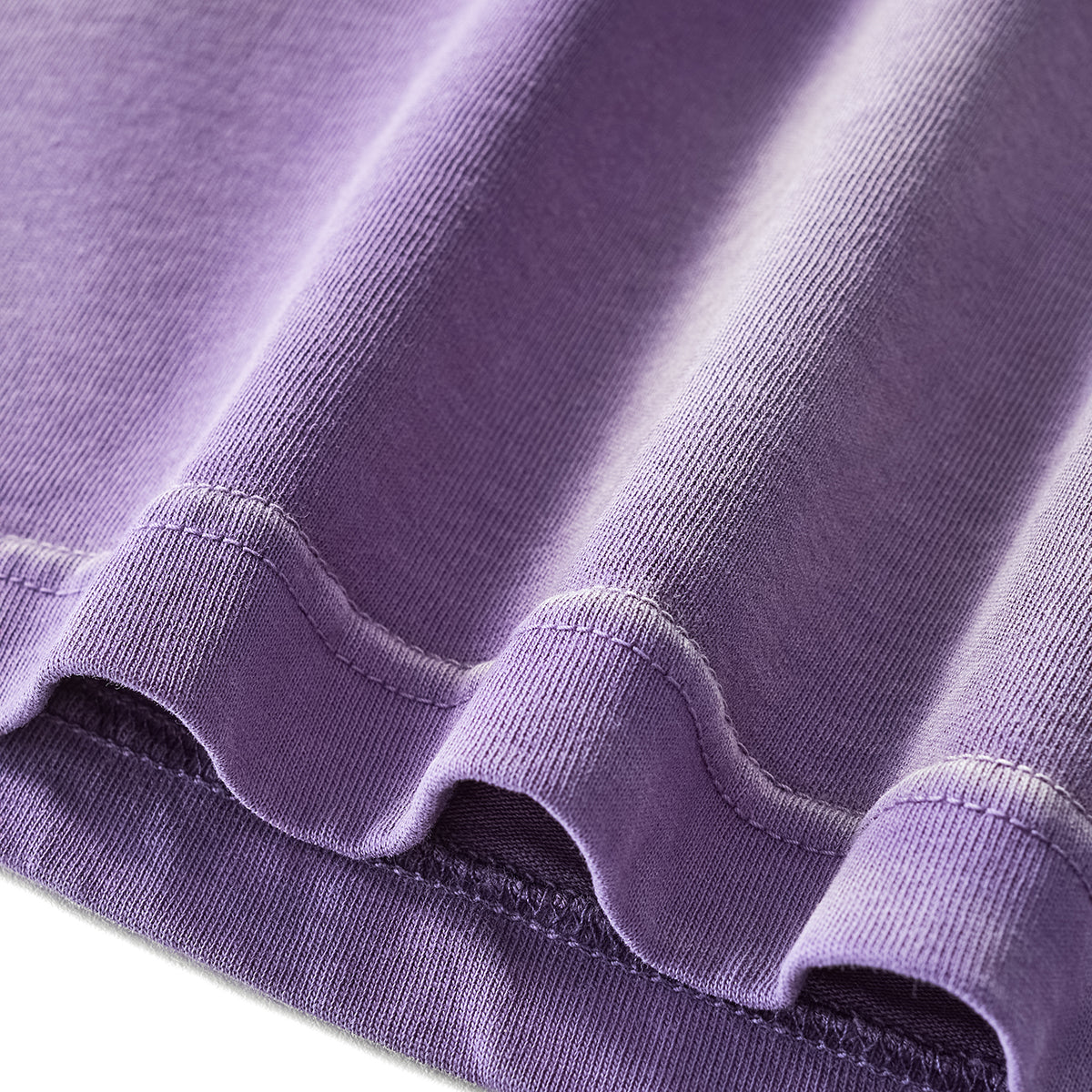 Camiseta holgada de algodón pintado de 8.4 oz