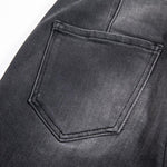 Risen Jeans Pearl-Embellished Floral-Embroidered Whisker Jeans