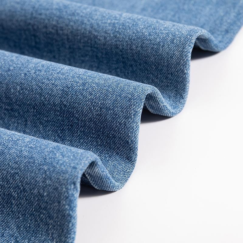 Risen Jeans Raw Hem Floral Lace-Cut Jeans with Rhinestones