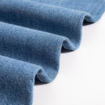 Risen Jeans Raw Hem Floral Lace-Cut Jeans with Rhinestones