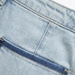 Risen Jeans Lightweight Rhinestone & Embroidered Cut-Out Jeans