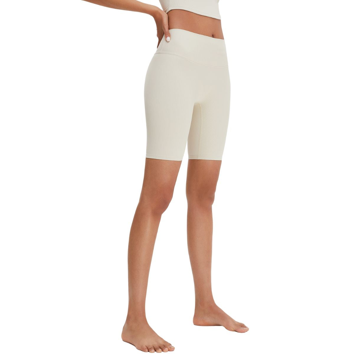High-Waisted Quick Dry Mid-Thigh Leggings