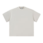 Solid Color Crew Neck Baggy Tee 6.9oz