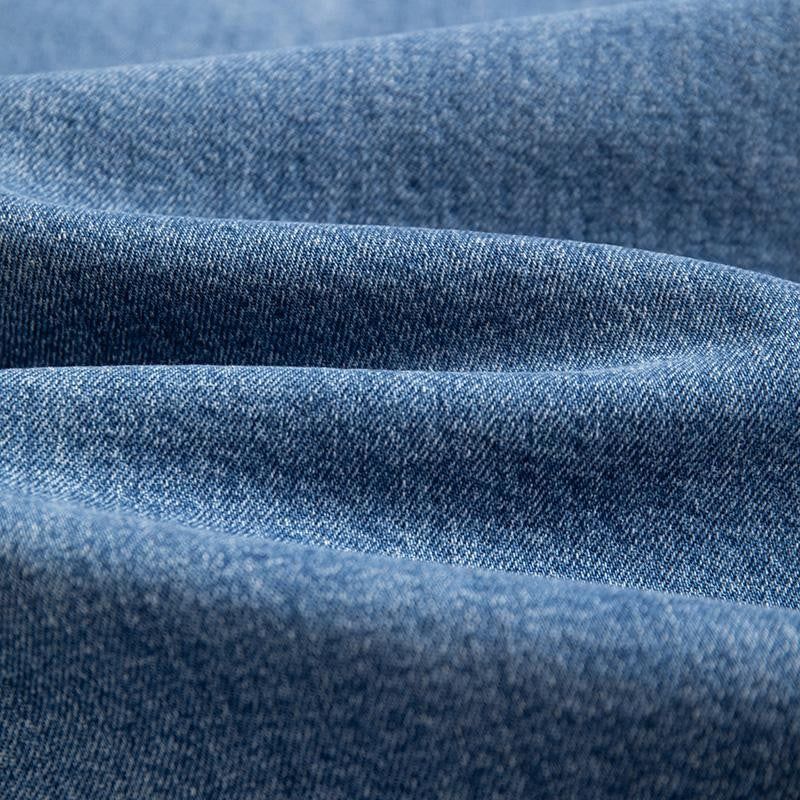 Risen Jeans Raw Hem Floral Lace-Cut Jeans with Rhinestones