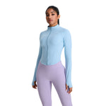 Women's Curved Hem Full-Zip Jacket