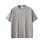 Solid Color Crew Neck Basic Tee 7.2oz