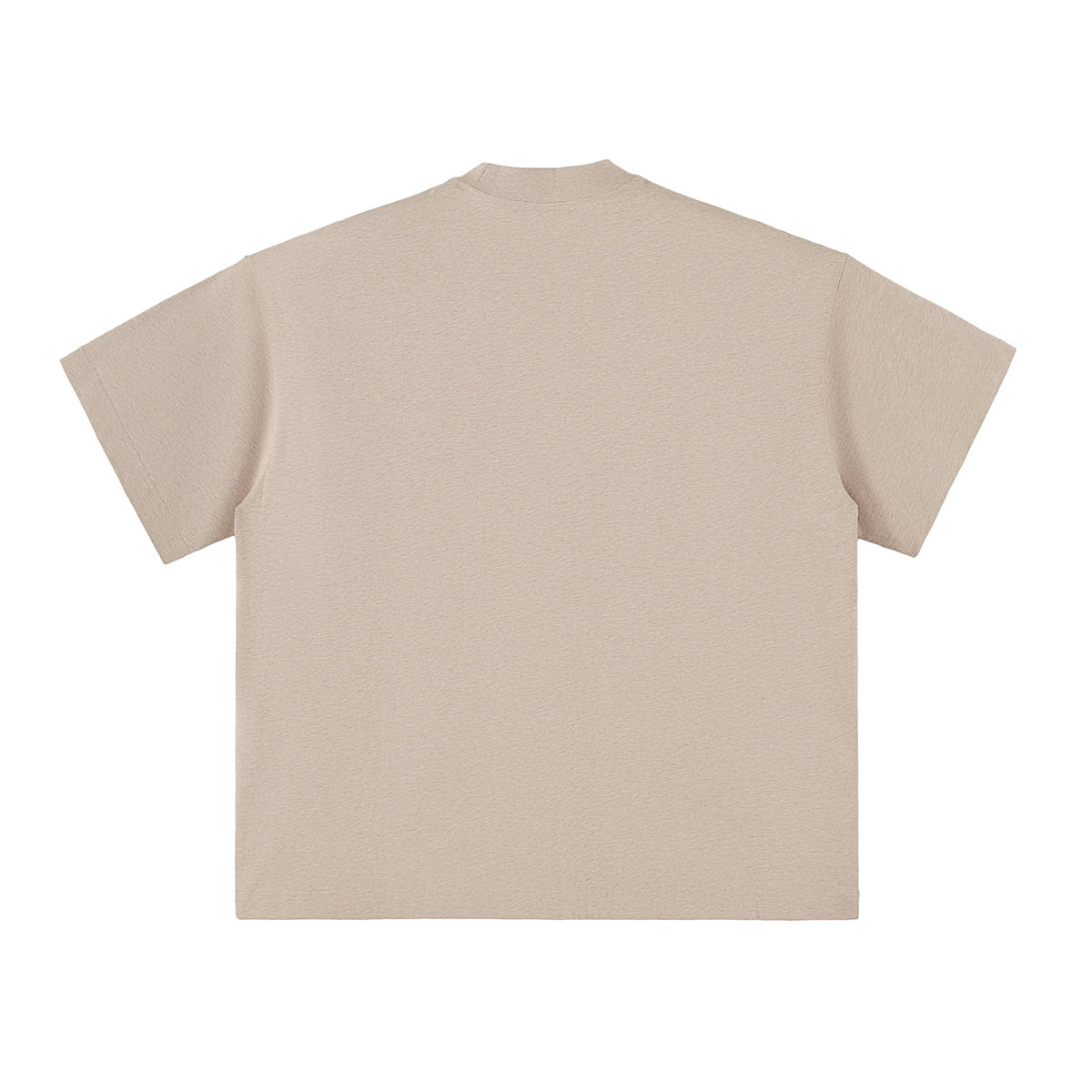 Solid Color Crew Neck Baggy Tee 6.9oz