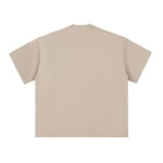 Solid Color Crew Neck Baggy Tee 6.9oz