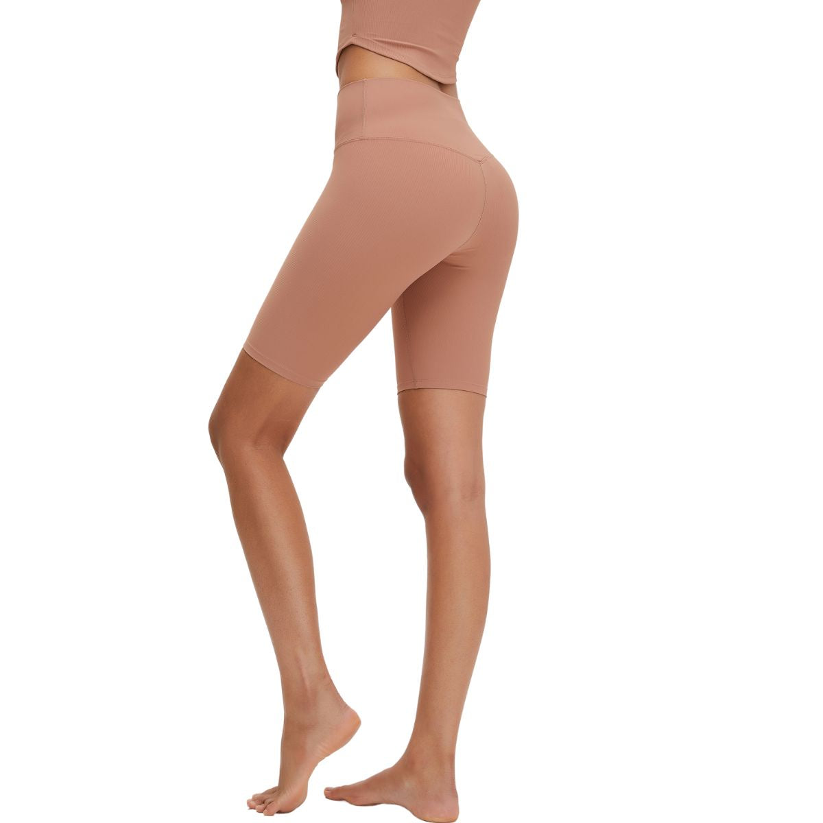 High-Waisted Quick Dry Mid-Thigh Leggings