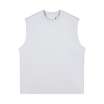 Solid Color Crew Neck Sleeveless Tee 7.2oz