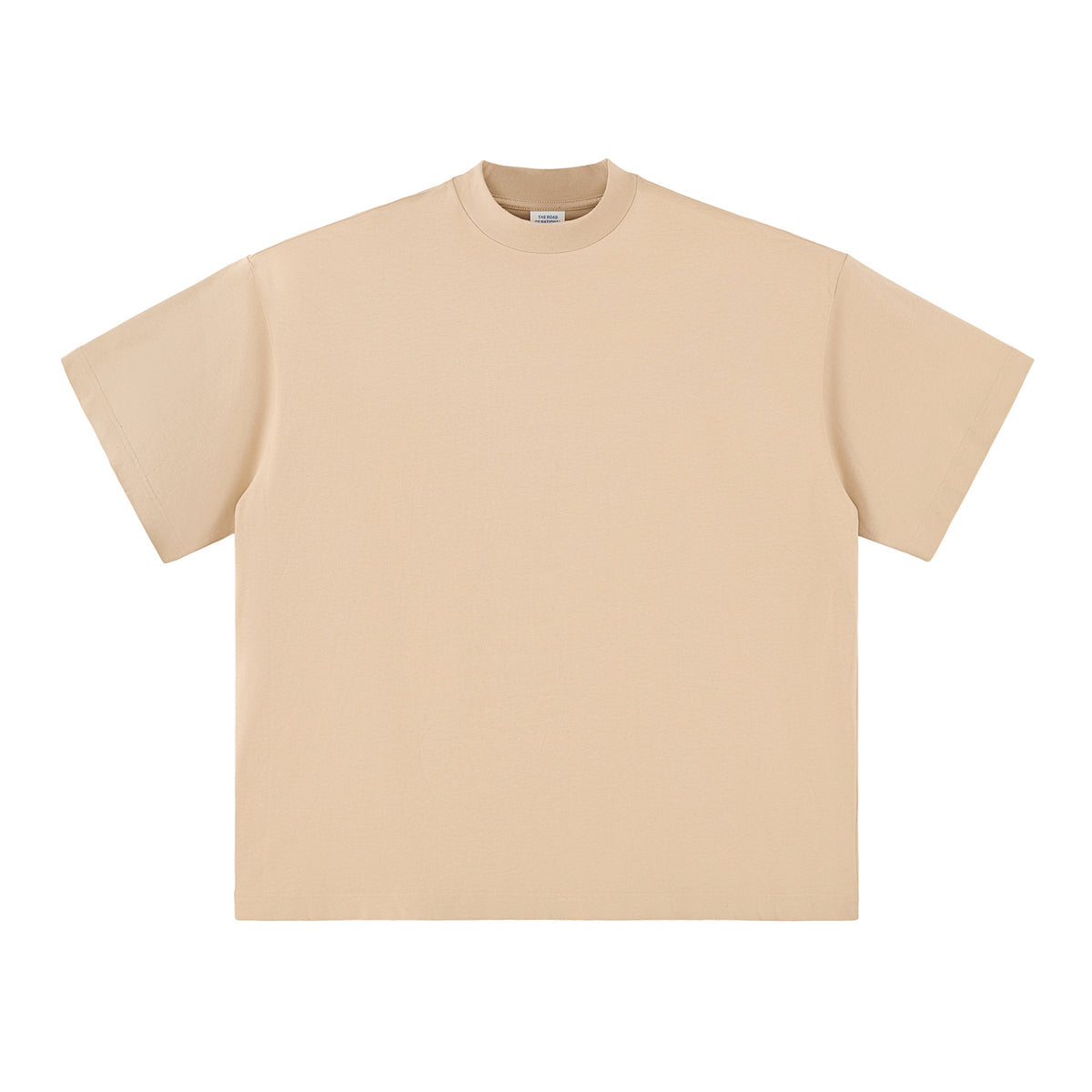 Solid Color Crew Neck Baggy Tee 6.9oz