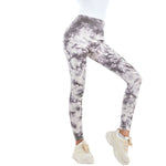 High-Waist Tie-Dye Knit Jeggings