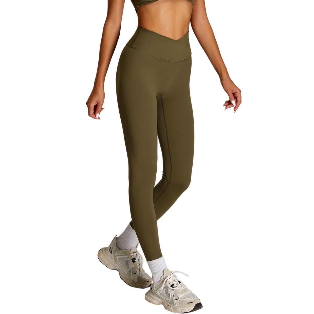 Women's Quick-Dry Crossover Leggings