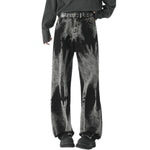 Smoke Rise Y2K Tie-Dye Straight Leg Jeans