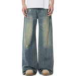 Vaqueros rectos rotos Whisker