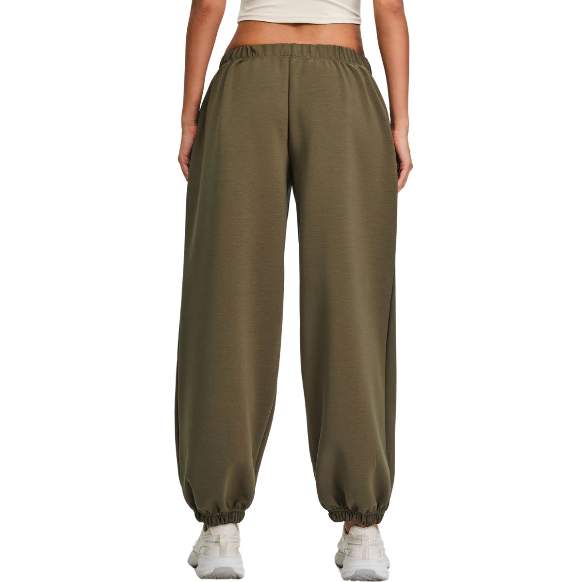 Solid Color Relaxed Fit Joggers