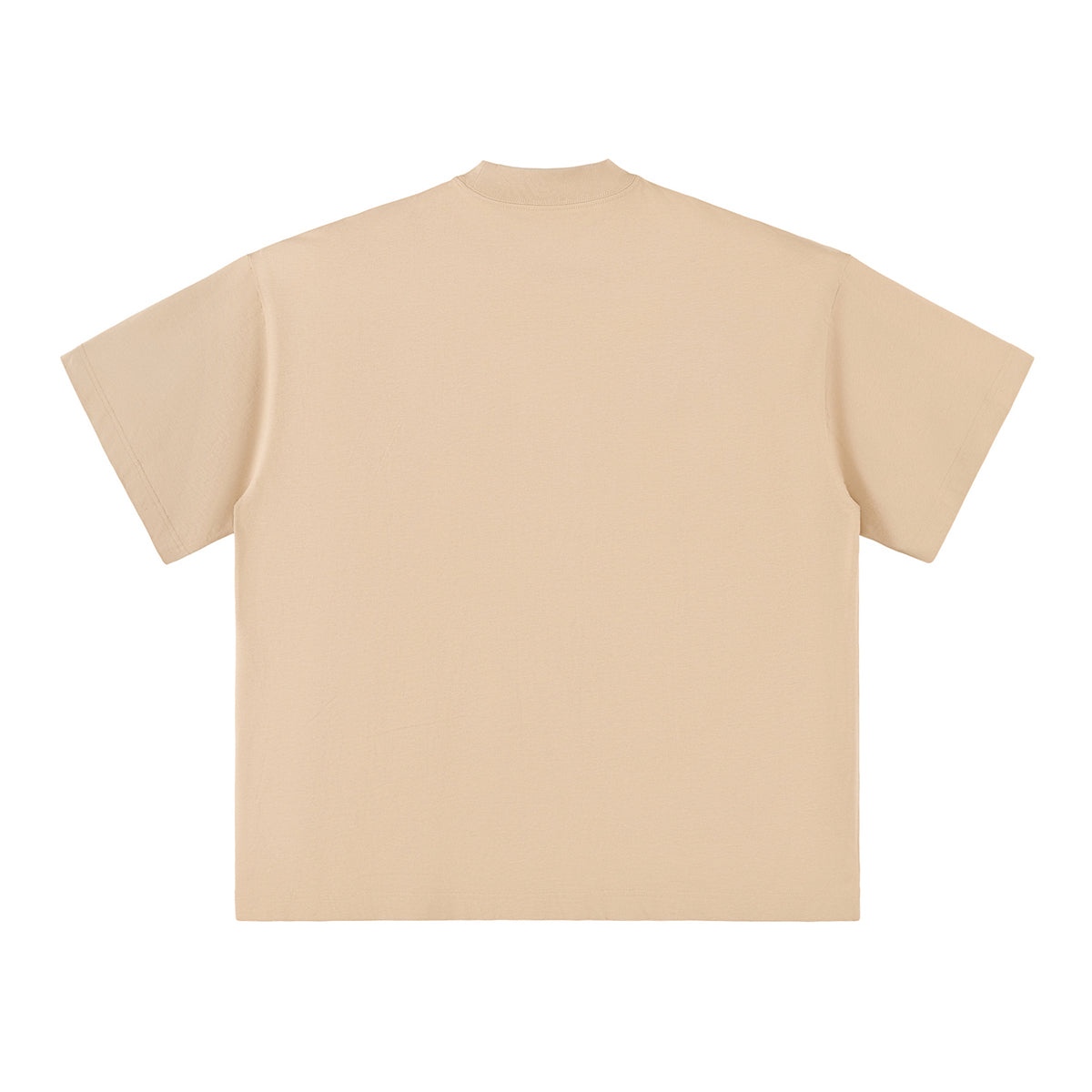 Solid Color Crew Neck Baggy Tee 6.9oz